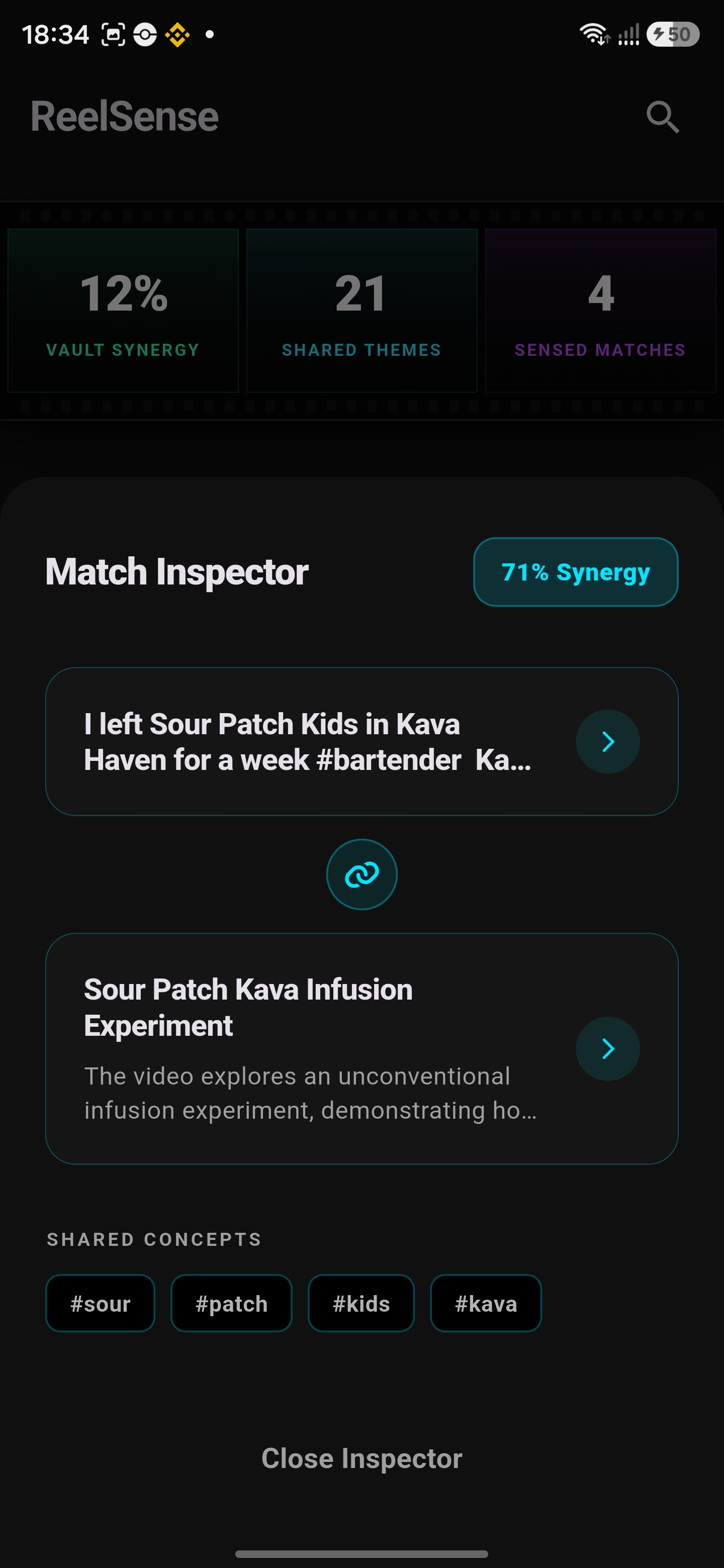ReelSense Match Inspector